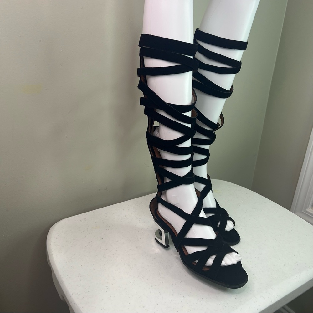JEFFREY CAMPBELL Enyo Knee High Gladiator Size:8. #30 - Picture 2 of 10